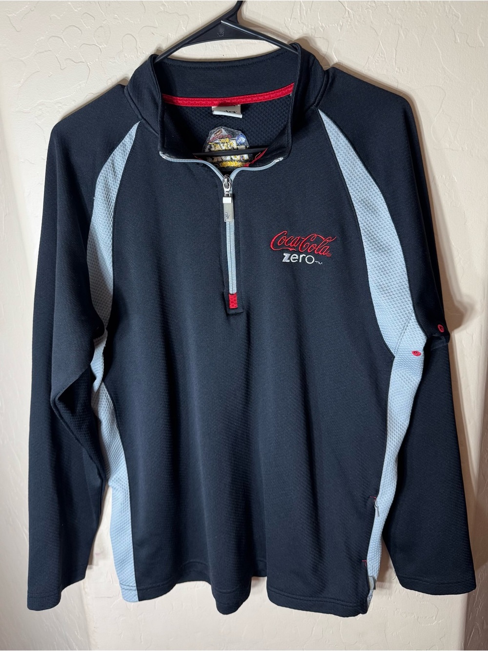 Alo Coca-Cola Zero NCAA Final Four 2008 Quarter Zip Pullover Top L